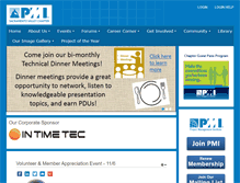 Tablet Screenshot of pmi-svc.org